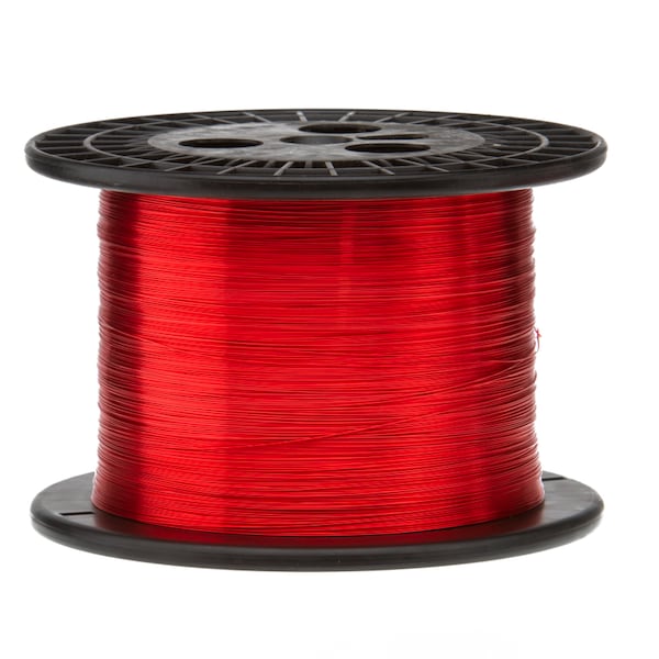 Magnet Wire, MW 80-C, 23 AWG, Red